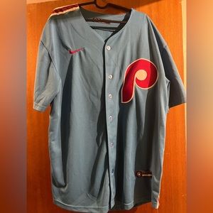 Philadelphia Phillies Kyle Schwarber Blue Jersey